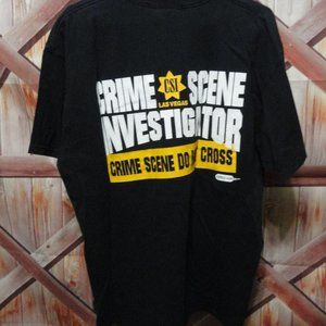 CSI Las Vagas investigator 2003 edition T~Crime Fan~EUC~Graphic T